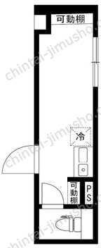 the 10 MIDORI1階の間取図