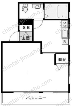 キャッスル自由が丘3階の間取図