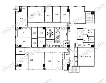 日総第5ビルの間取図