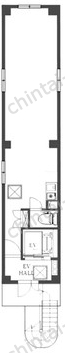 グランドプレイス東神田1階の間取図