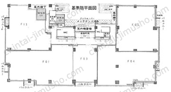 BELISTAタワー東戸塚9階の間取図