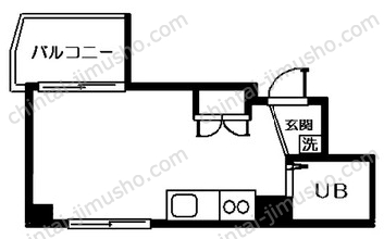 サンアップ自由が丘の間取図