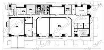光文恒産ビル1階の間取図