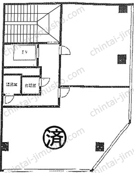 東銀座ビル5階の間取図