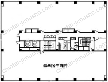 住友生命大宮第2ビル3階の間取図