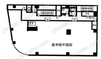 アコス北館Nビルの間取図