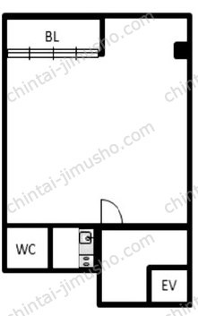 シャンパーヌ寿の間取図