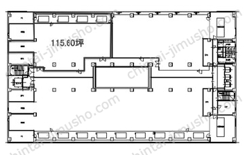 NODEX TOYOCHO（JMFビル東陽町02）2階の間取図