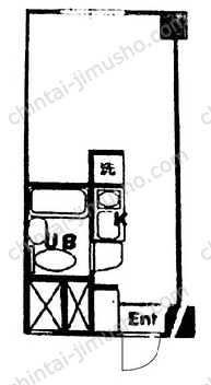 五反田サンハイツの間取図