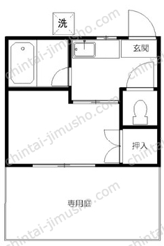 ハイツ自由が丘の間取図