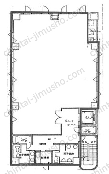 桜木町シティビルの間取図