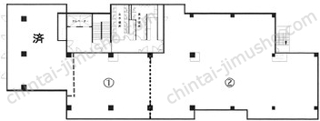 新陽ビルの間取図