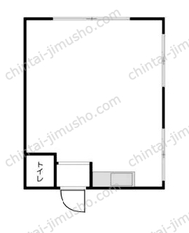 TOビル5階の間取図