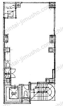 英ビル／HANABUSA BUILDの間取図