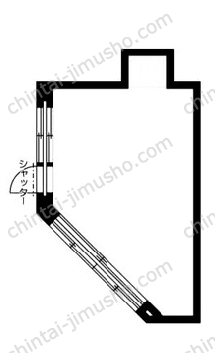 井本ビル1Fの間取図
