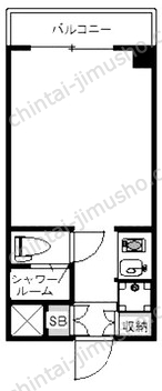 東陽ビルディングの間取図