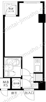 東新橋ビルの間取図