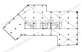 FORECAST 新宿SOUTH／CROSSCOOP新宿SOUTHの間取図