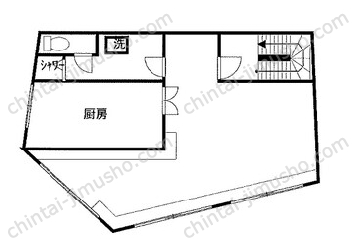 ALCOVE3階の間取図