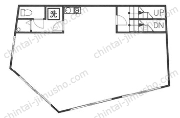 ALCOVE4階の間取図