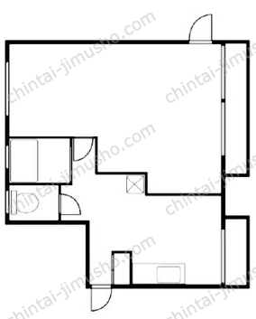 MYK四谷2丁目ビル3階の間取図