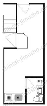 コルク本駒込B1階の間取図