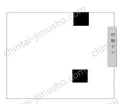 きりやビル1階の間取図