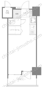 ルネ御苑プラザの間取図