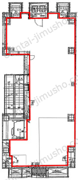 銀座グランディアビルⅡ4Fの間取図