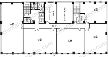 春日部セントラルビルの間取図