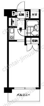 パークノヴァ伊勢佐木長者町の間取図