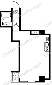 三田慶応ビジデンスの間取図
