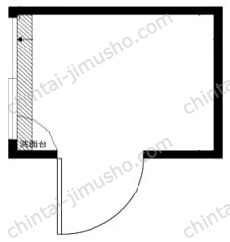 新宿タウンプラザ6階の間取図