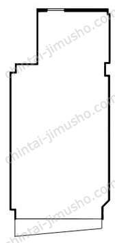 東都ビル1階の間取図