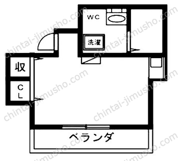 板橋マリオンの間取図