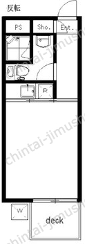 HALE TERRACE1階の間取図