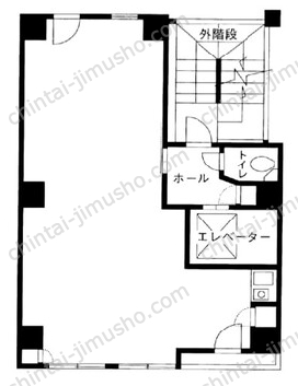 第2こまビル5Fの間取図