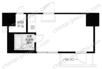 サンパレス新宿の間取図