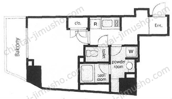 VORT渋谷松濤residenceの間取図
