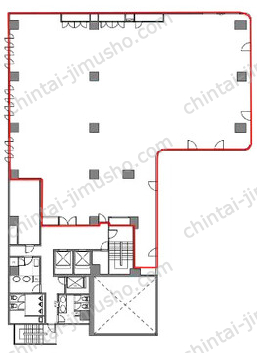 東池袋センタービル3Fの間取図
