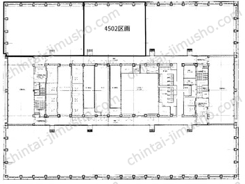 新宿三井ビルディングの間取図