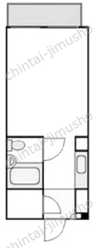 朝日虎ノ門ビル／朝日虎ノ門マンションの間取図