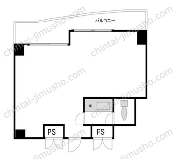 ジュヒロプラザ赤羽2階の間取図