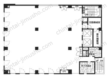 NEW KAWAI BUILDING7Fの間取図