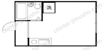 ビバリーホームズ大崎2階の間取図