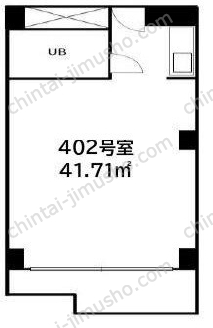 ニュー千駄ヶ谷マンションの間取図