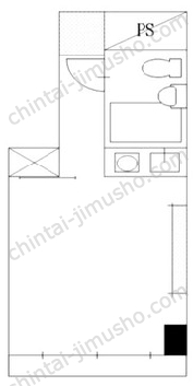 ライオンズマンション関内の間取図