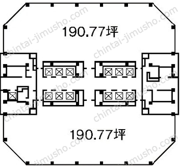 新川崎ツインタワーの間取図