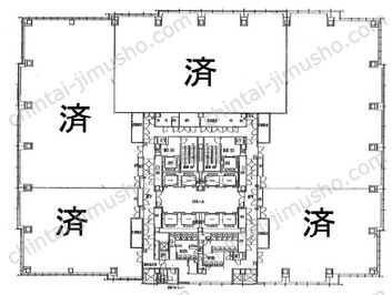 横浜ブルーアベニューの間取図