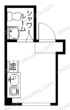 ダイヤモンドレジデンス八丁堀4階の間取図